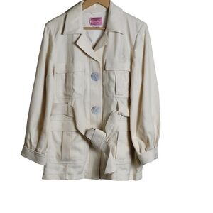 Kate Spade Luxe Twill Jacket Size 14 New